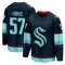 Navy Youth Jagger Firkus Breakaway Seattle Kraken Home Jersey