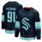 Navy Youth Max McCormick Breakaway Seattle Kraken Home Jersey