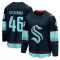 Navy Youth Ville Ottavainen Breakaway Seattle Kraken Home Jersey