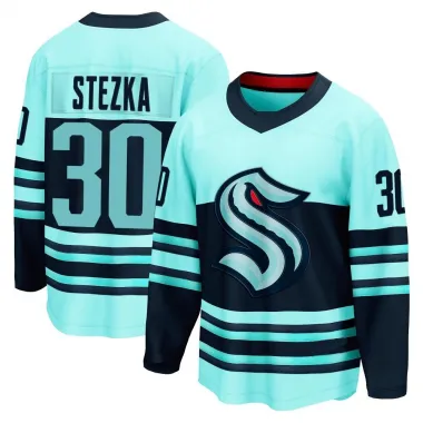 Teal Men's Ales Stezka Breakaway Seattle Kraken Special Edition 2.0 Jersey