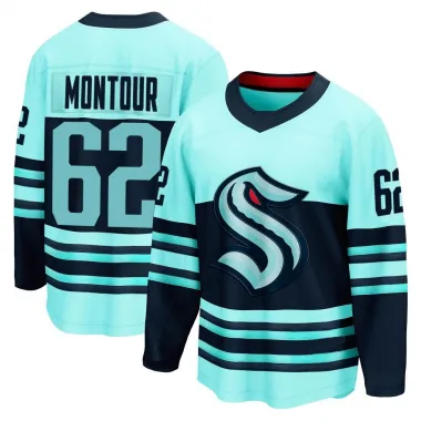 Teal Men's Brandon Montour Breakaway Seattle Kraken Special Edition 2.0 Jersey