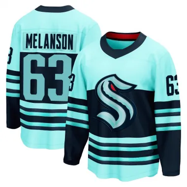 Teal Men's Jacob Melanson Breakaway Seattle Kraken Special Edition 2.0 Jersey