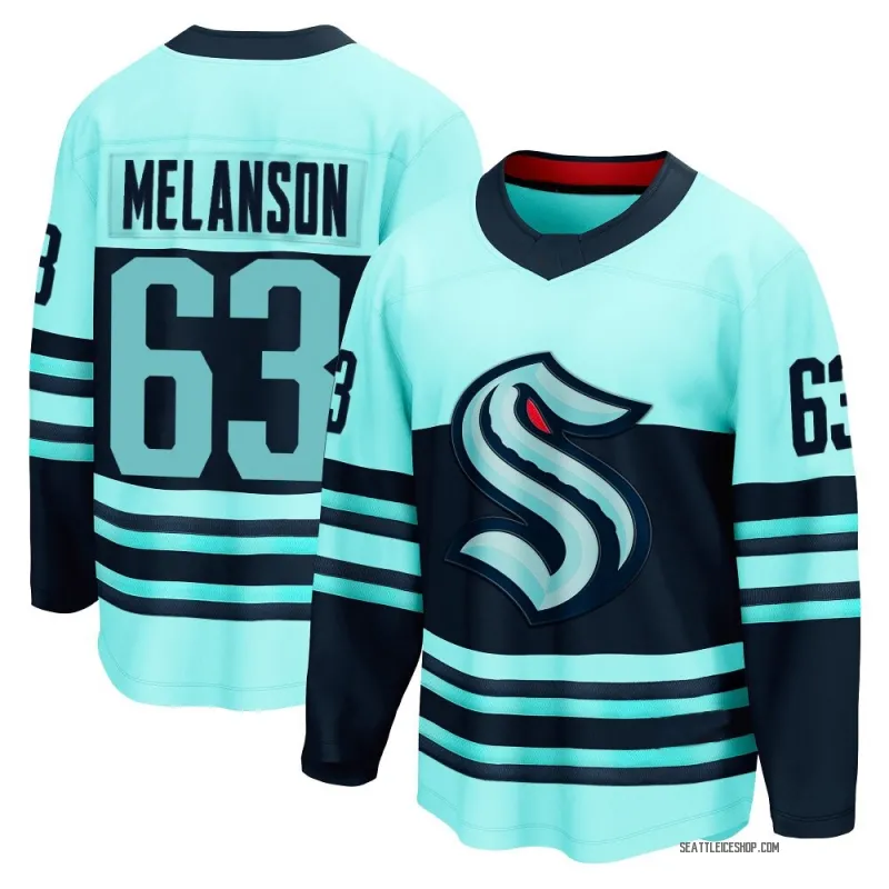 Teal Men's Jacob Melanson Breakaway Seattle Kraken Special Edition 2.0 Jersey