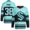 Teal Men's Jani Nyman Authentic Seattle Kraken Reverse Retro 2.0 Jersey