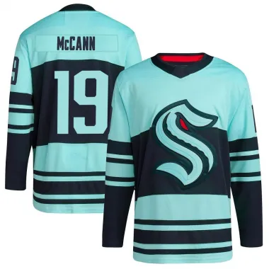 Teal Men's Jared McCann Authentic Seattle Kraken Reverse Retro 2.0 Jersey