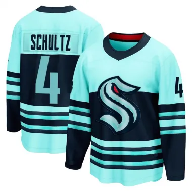 Teal Men's Justin Schultz Breakaway Seattle Kraken Special Edition 2.0 Jersey