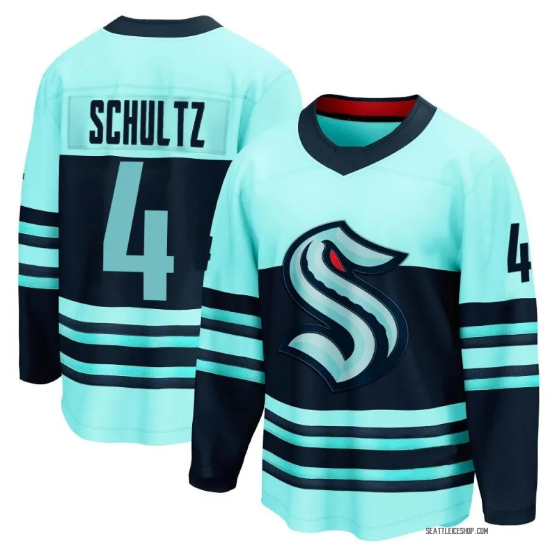 Teal Men's Justin Schultz Breakaway Seattle Kraken Special Edition 2.0 Jersey