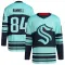 Teal Men's Kaden Hammell Authentic Seattle Kraken Reverse Retro 2.0 Jersey