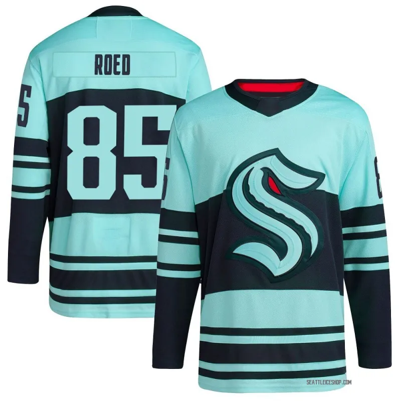 Teal Men's Lleyton Roed Authentic Seattle Kraken Reverse Retro 2.0 Jersey