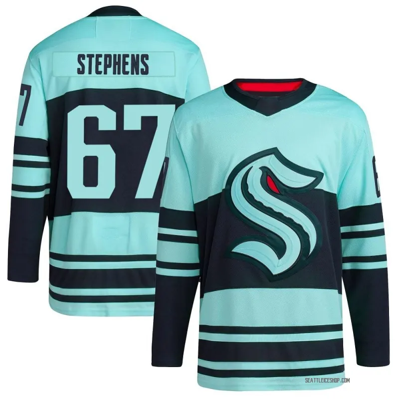 Teal Men's Mitchell Stephens Authentic Seattle Kraken Reverse Retro 2.0 Jersey
