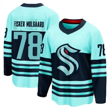 Teal Men's Oscar Fisker Molgaard Breakaway Seattle Kraken Special Edition 2.0 Jersey