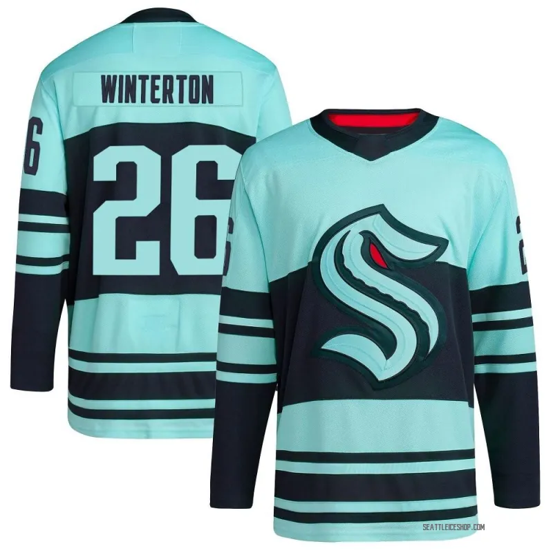 Teal Men's Ryan Winterton Authentic Seattle Kraken Reverse Retro 2.0 Jersey