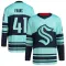 Teal Men's Ryker Evans Authentic Seattle Kraken Reverse Retro 2.0 Jersey