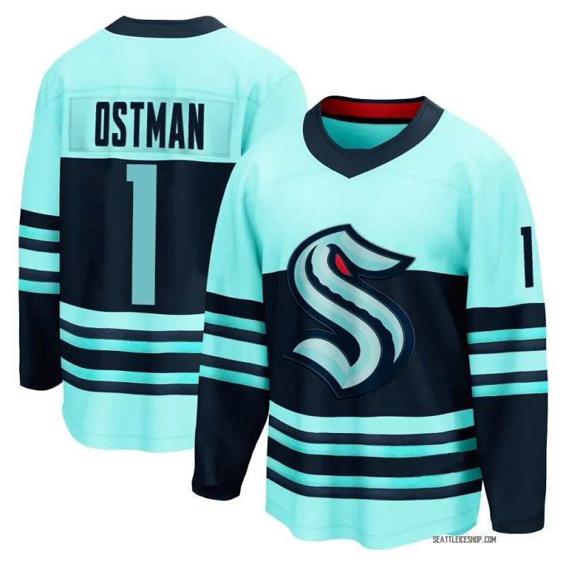 Teal Men's Victor Ostman Breakaway Seattle Kraken Special Edition 2.0 Jersey
