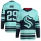 Teal Men's Vince Dunn Authentic Seattle Kraken Reverse Retro 2.0 Jersey
