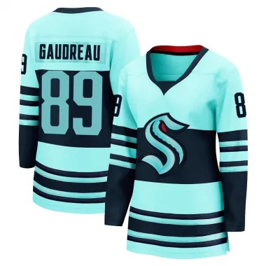 Teal Women's Frederick Gaudreau Breakaway Seattle Kraken Special Edition 2.0 Jersey