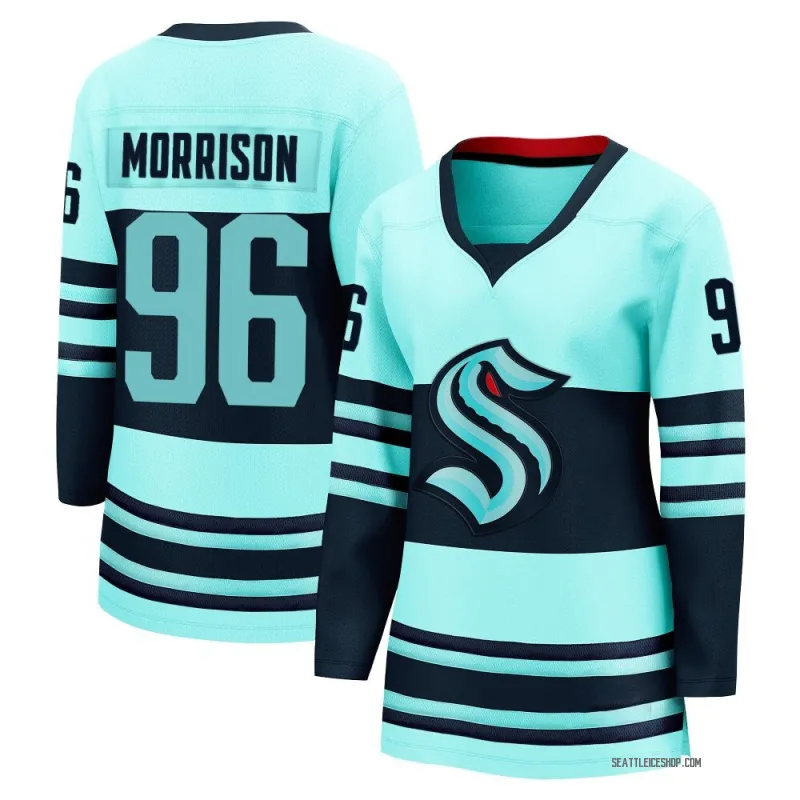 Teal Women's Logan Morrison Breakaway Seattle Kraken Special Edition 2.0 Jersey