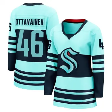 Teal Women's Ville Ottavainen Breakaway Seattle Kraken Special Edition 2.0 Jersey
