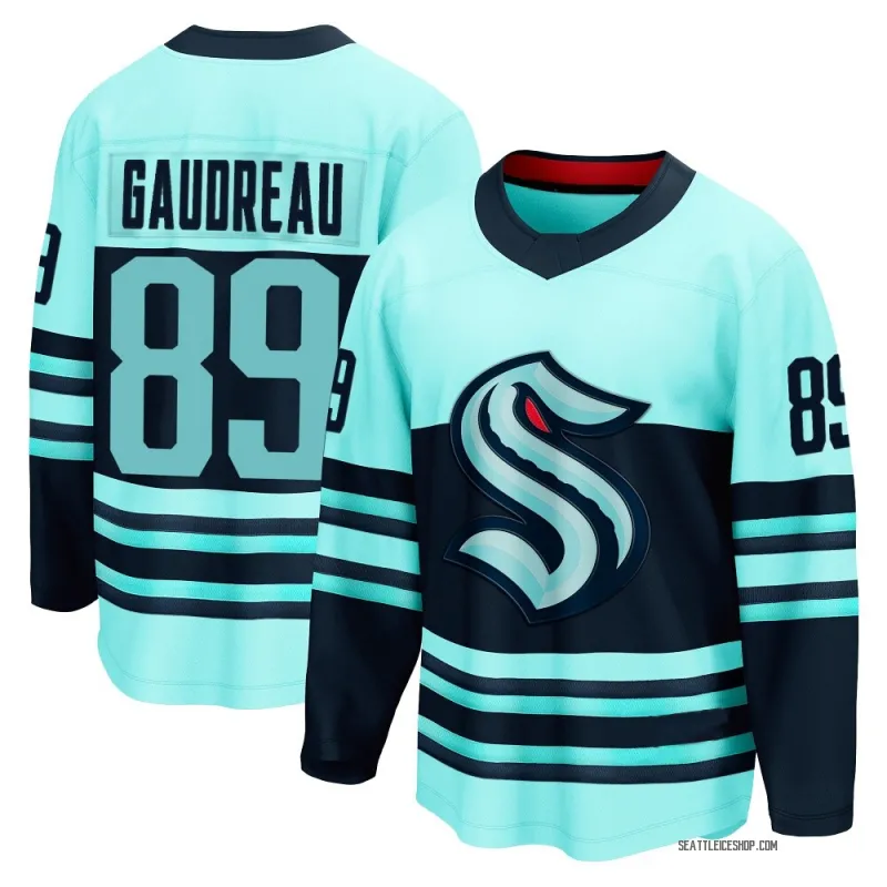 Teal Youth Frederick Gaudreau Breakaway Seattle Kraken Special Edition 2.0 Jersey