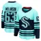 Teal Youth Jacob Melanson Breakaway Seattle Kraken Special Edition 2.0 Jersey