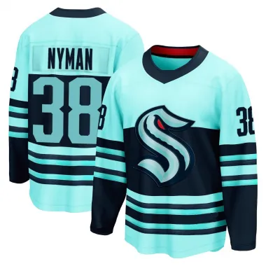 Teal Youth Jani Nyman Breakaway Seattle Kraken Special Edition 2.0 Jersey