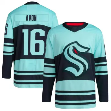 Teal Youth Jon-Randall Avon Authentic Seattle Kraken Reverse Retro 2.0 Jersey