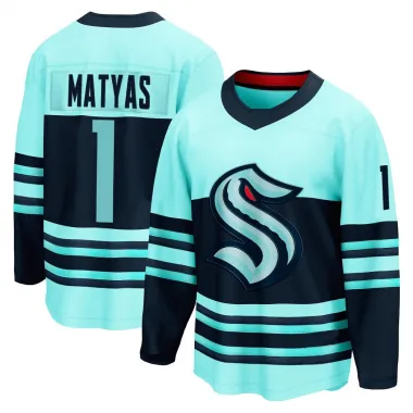 Teal Youth Michael Matyas Breakaway Seattle Kraken Special Edition 2.0 Jersey
