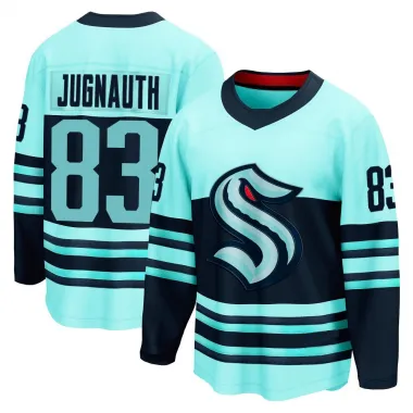 Teal Youth Tyson Jugnauth Breakaway Seattle Kraken Special Edition 2.0 Jersey