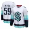 White Men's Ben Meyers Breakaway Seattle Kraken Away Jersey