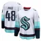 White Men's Caden Price Breakaway Seattle Kraken Away Jersey