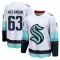 White Men's Jacob Melanson Breakaway Seattle Kraken Away Jersey
