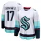 White Men's Jaden Schwartz Breakaway Seattle Kraken Away Jersey