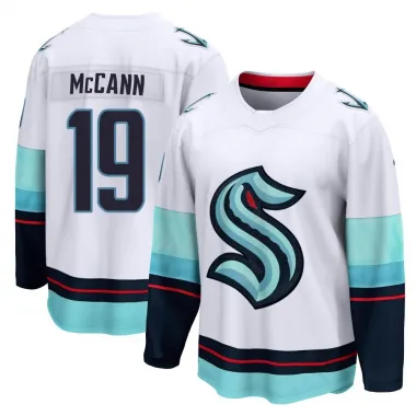 White Men's Jared McCann Breakaway Seattle Kraken Away Jersey
