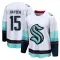 White Men's John Hayden Breakaway Seattle Kraken Away Jersey