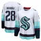 White Men's Joshua Mahura Breakaway Seattle Kraken Away Jersey