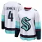 White Men's Justin Schultz Breakaway Seattle Kraken Away Jersey