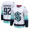 White Men's Lukas Dragicevic Breakaway Seattle Kraken Away Jersey
