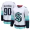 White Men's Nathan Villeneuve Breakaway Seattle Kraken Away Jersey