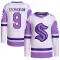 White/Purple Men's Chandler Stephenson Authentic Seattle Kraken Hockey Fights Cancer Primegreen Jersey