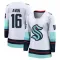 White Women's Jon-Randall Avon Breakaway Seattle Kraken Away Jersey