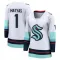 White Women's Michael Matyas Breakaway Seattle Kraken Away Jersey