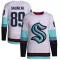 White Youth Frederick Gaudreau Authentic Seattle Kraken Away Primegreen Jersey