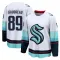 White Youth Frederick Gaudreau Breakaway Seattle Kraken Away Jersey