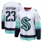 White Youth Gustav Olofsson Breakaway Seattle Kraken Away Jersey