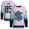 White Youth Lleyton Roed Authentic Seattle Kraken Away Primegreen Jersey