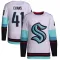 White Youth Ryker Evans Authentic Seattle Kraken Away Primegreen Jersey
