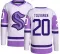 Men's Eeli Tolvanen Authentic Seattle Kraken Hockey Fights Cancer Jersey