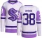 Men's Jani Nyman Authentic Seattle Kraken Hockey Fights Cancer Jersey