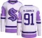 Men's Max McCormick Authentic Seattle Kraken Hockey Fights Cancer Jersey