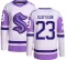 Youth Gustav Olofsson Authentic Seattle Kraken Hockey Fights Cancer Jersey